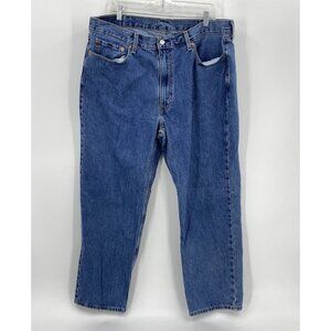 Levi 550 Relaxed Fit Straight Leg Jeans Medium Wash Denim Mens 40 x 30